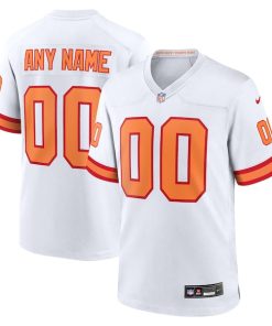'76 Tampa Bay Buccaneers Nike Youth 50th Season Custom Game Jersey - White