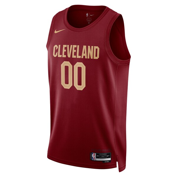 Cleveland Cavaliers Nike Unisex Swingman Custom Jersey Burgundy - Icon Edition - Image 2