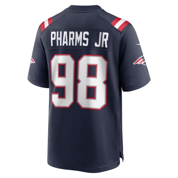 Jeremiah Pharms Jr. New England Patriots Nike Game Jersey - Navy - Image 3