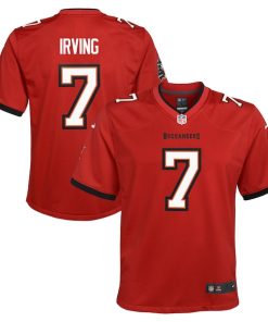 Bucky Irving Tampa Bay Buccaneers Nike Youth Team Game Jersey - Red