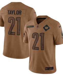 Sean Taylor Washington Commanders Nike 2023 Salute To Service Retired Player Limited Jersey - Brown