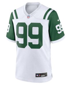 Alternative view of Mark Gastineau New York Jets Nike Classic Alternate Retired Player Game Jersey - White