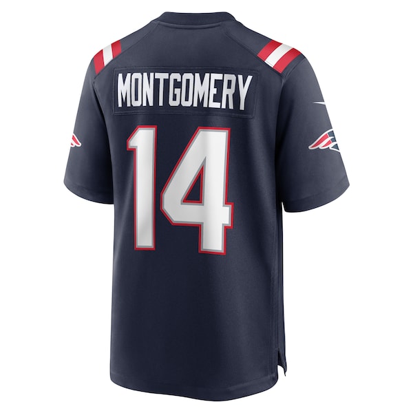 Ty Montgomery New England Patriots Nike Player Game Jersey - Navy - Image 3