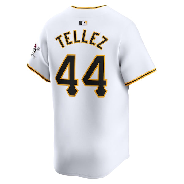 Rowdy Tellez Pittsburgh Pirates Nike Home Limited Player Jersey?ยจC White - Image 3