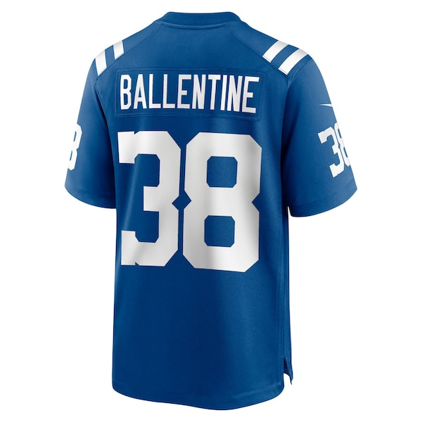 Corey Ballentine Indianapolis Colts Nike Team Game Jersey - Royal - Image 3