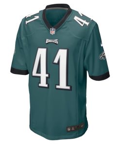 Alternative view of Nicholas Morrow Philadelphia Eagles Nike  Game Jersey - Midnight Green