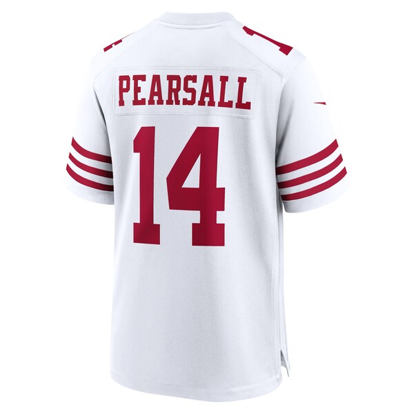 Ricky Pearsall San Francisco 49ers Nike White Game Jersey - White - Image 3