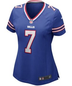 Alternative view of Doug Flutie Buffalo Bills Nike Women's Game Retired Player Jersey - Royal