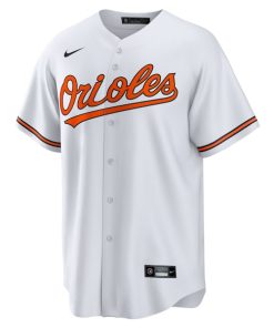Alternative view of Jorge Mateo Baltimore Orioles Nike Replica Player Jersey - White