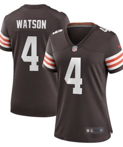 Deshaun Watson Cleveland Browns Nike Women's Player Jersey - Brown/White