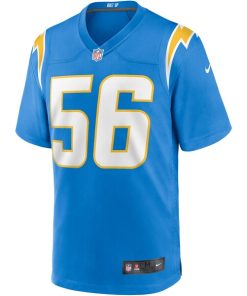 Alternative view of Shawne Merriman Los Angeles Chargers Nike Game Retired Player Jersey - Powder Blue