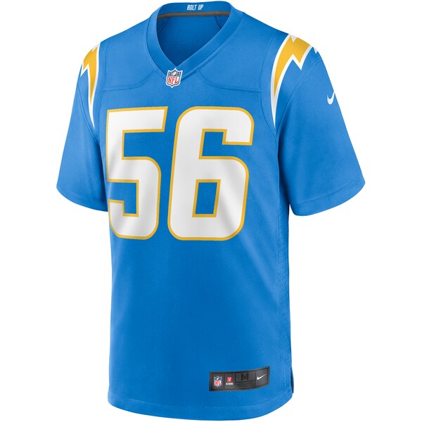 Shawne Merriman Los Angeles Chargers Nike Game Retired Player Jersey - Powder Blue - Image 2