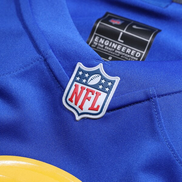 David Olajiga Los Angeles Rams Nike Team Game Jersey - Royal - Image 4