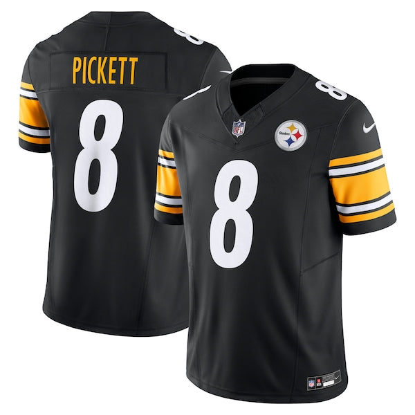Kenny Pickett Pittsburgh Steelers Nike Vapor F.U.S.E. Limited Jersey - Black/White - Image 2