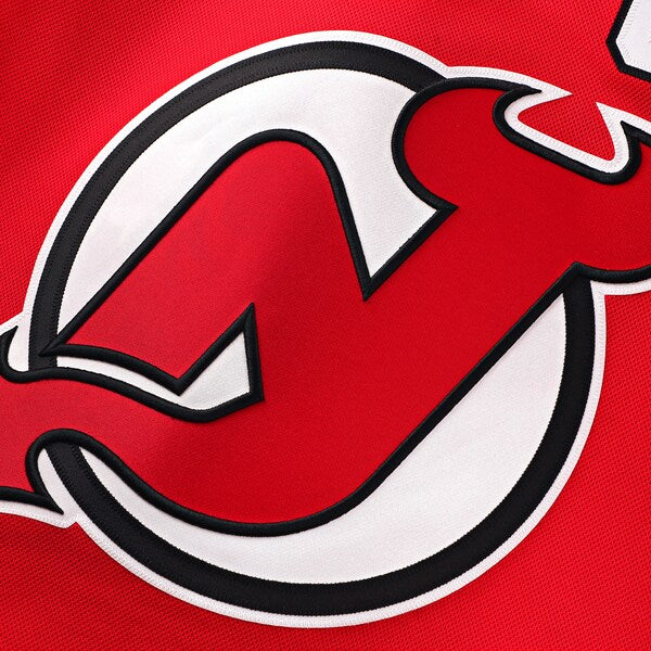 New Jersey Devils Home Premium Custom Jersey - Red/Black/White - Image 6