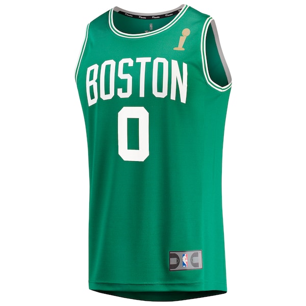 Jayson Tatum Boston Celtics 2024 NBA Finals Champions Fast Break Replica Player Jersey - Kelly Green - Icon Edition - Image 2
