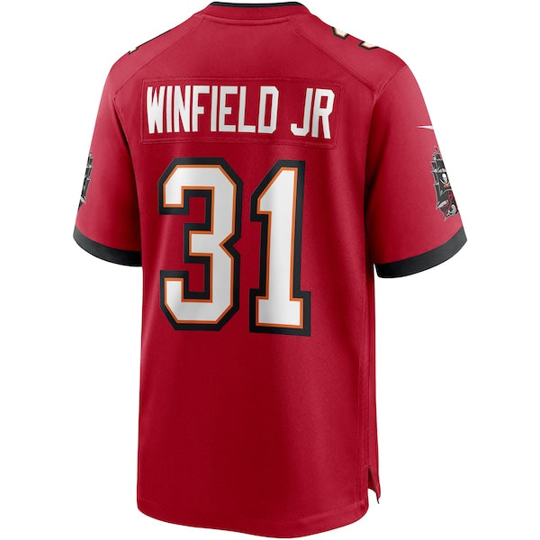 Antoine Winfield Jr. Tampa Bay Buccaneers Nike Game Jersey - Red/Pewter - Image 4