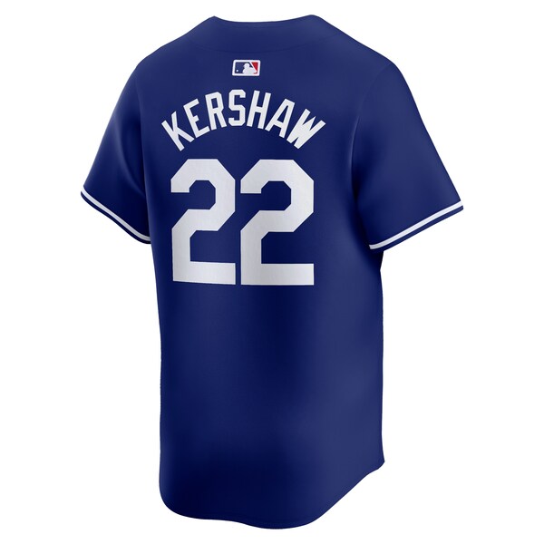 Clayton Kershaw Los Angeles Dodgers Nike Alternate Limited Player Jersey?ยจC Royal - Image 3