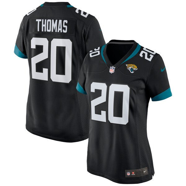 Daniel Thomas Jacksonville Jaguars Nike Women's Game Jersey - Black/Teal - Image 2