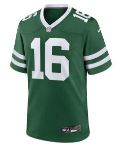 Alternative view of Tyler Johnson New York Jets Nike Team Game Jersey - Legacy Green