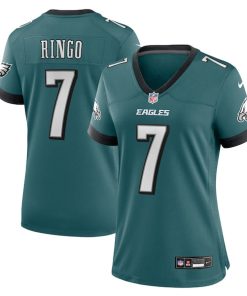 Kelee Ringo Philadelphia Eagles Nike Women's Team Game Jersey - Midnight Green
