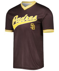 Alternative view of San Diego Padres Stitches Cooperstown Collection Team Jersey - Brown