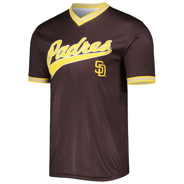 San Diego Padres Stitches Cooperstown Collection Team Jersey - Brown - Image 2