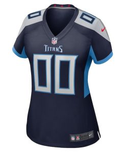Alternative view of Tennessee Titans Nike Women's Custom Game Jersey - Navy