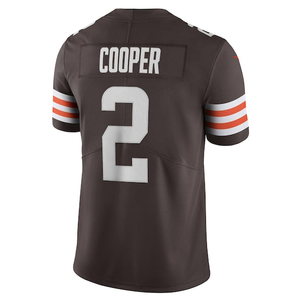 Amari Cooper Cleveland Browns Nike Men's Vapor Limited Jersey - Brown - Image 3