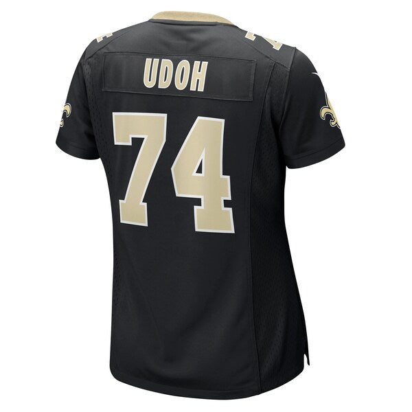 Olisaemeka Udoh New Orleans Saints Nike Women's Game Jersey - Black - Image 4