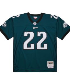 Duce Staley Philadelphia Eagles  2002 Legacy Replica Jersey - Midnight Green