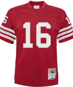 Alternative view of Joe Montana San Francisco 49ers Toddler 1990 Retired Legacy Jersey - Scarlet