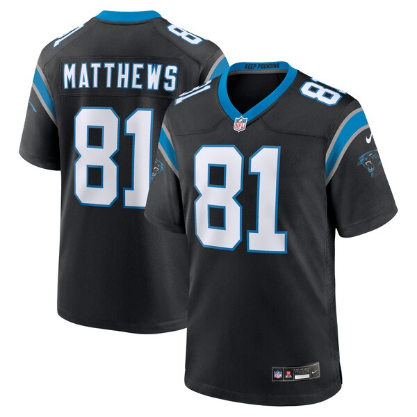 Jordan Matthews Carolina Panthers Nike Game Jersey - Black - Image 3