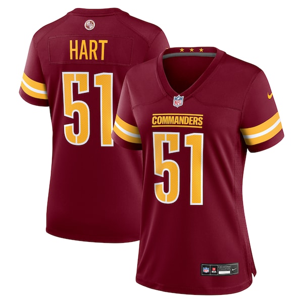 Bobby Hart Washington Commanders Nike Women's Game Jersey - Burgundy
