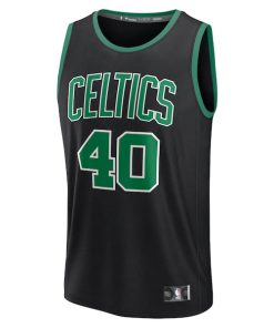 Alternative view of Luke Kornet Boston Celtics  Fast Break Replica Player Jersey - Statement Edition - Black