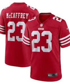 Christian McCaffrey San Francisco 49ers Nike Game Player Jersey - Scarlet