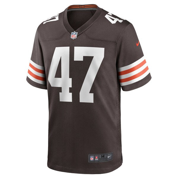 Charley Hughlett Cleveland Browns Nike Game Jersey - Brown - Image 2