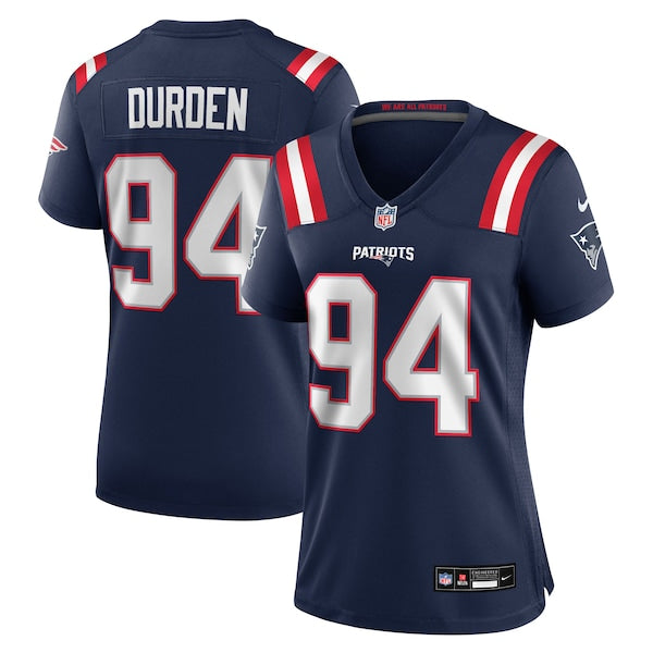 Cory Durden New England Patriots Nike Women's Team Game Jersey - Navy