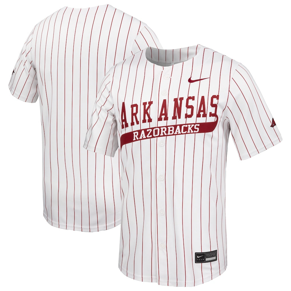 Arkansas Razorbacks Nike Limited Baseball Jersey - White