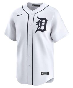 Alternative view of Casey Mize Detroit Tigers Nike Home Limited Player Jersey - White