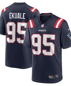 Daniel Ekuale New England Patriots Nike Game Player Jersey - Navy
