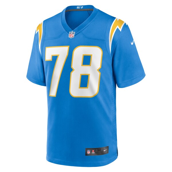 Zack Bailey Los Angeles Chargers Nike Player Game Jersey - Powder Blue - Image 2