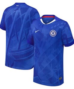 Chelsea Nike Youth 2025/26 Home Replica Jersey - Blue