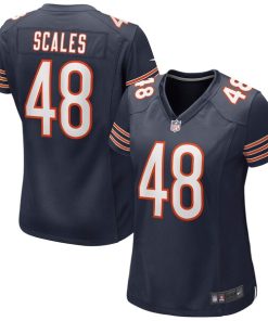Patrick Scales Chicago Bears Nike Women's Game Jersey - Navy