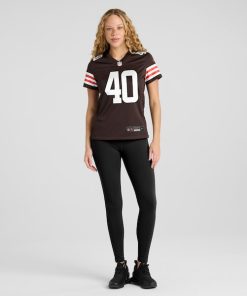 Nathaniel Watson Cleveland Browns Nike Women's  Game Jersey -  Brown