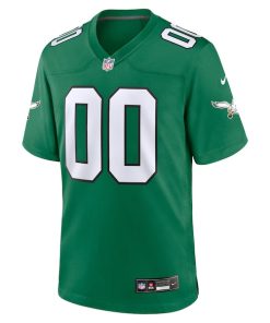 Alternative view of Philadelphia Eagles Nike Alternate Custom Game Jersey - Kelly Green