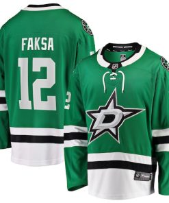 Radek Faksa Dallas Stars  Home Breakaway Jersey - Kelly Green