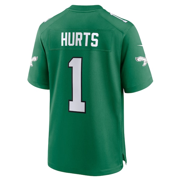 Jalen Hurts Philadelphia Eagles Nike Alternate Game Player Jersey - Kelly Green/Green - Image 4