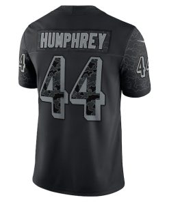 Alternative view of Marlon Humphrey Baltimore Ravens Nike RFLCTV Limited Jersey - Black