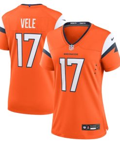 Devaughn Vele Denver Broncos Nike Women's Team Game Jersey -  Orange